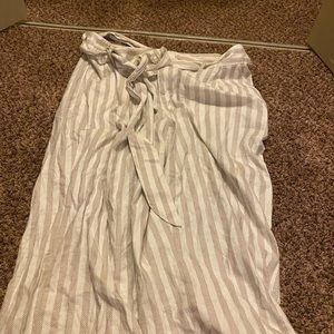 Torrid striped flare pants